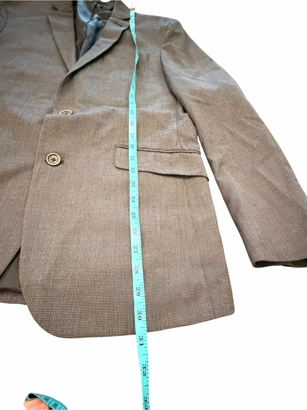 Kenneth Cole Reaction Gray Blazer 38R Suit Jacket Professional Formal Classic